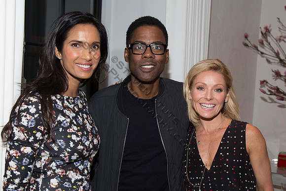 Padma Lakshmi, Chris Rock, & Kelly Ripa